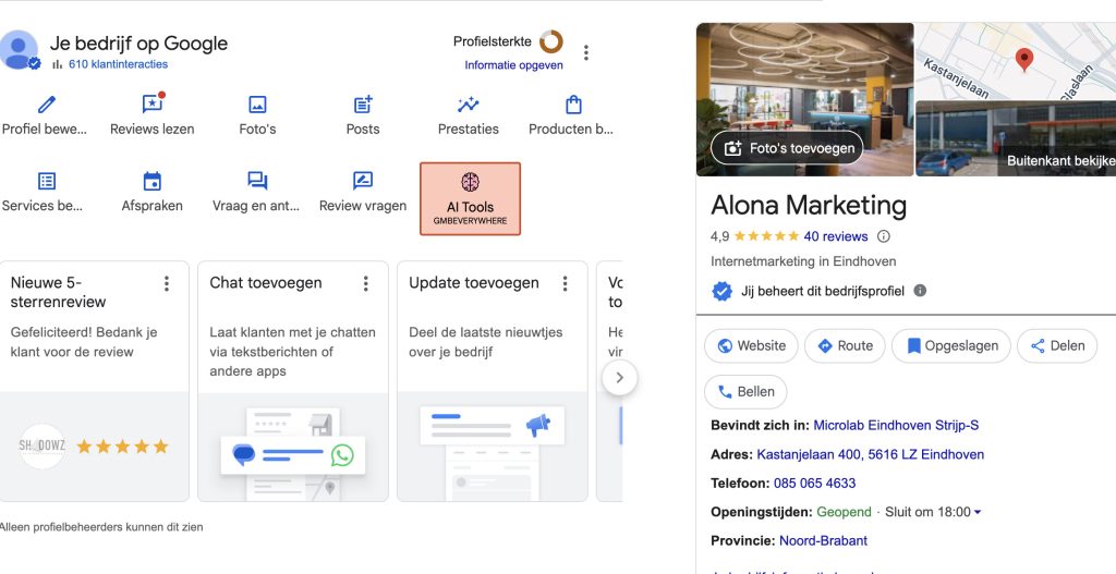 local pack alona marketing