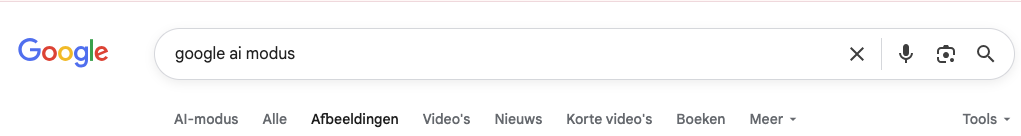 google ai modus
